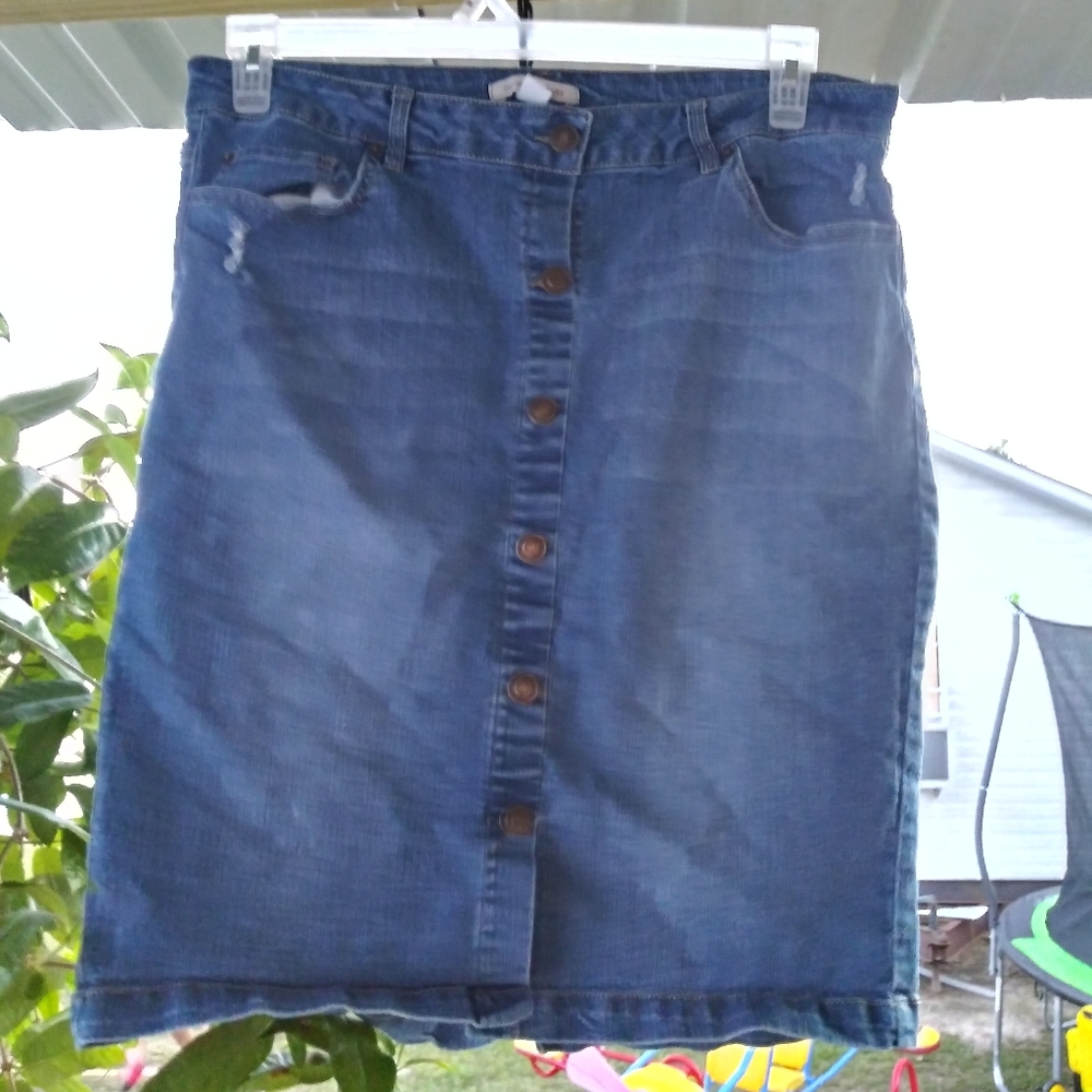 Jean skirt